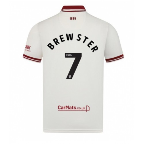 Fotballdrakt Herre Sheffield United Rhian Brewster #7 Tredjedrakt 2024-25 Kortermet